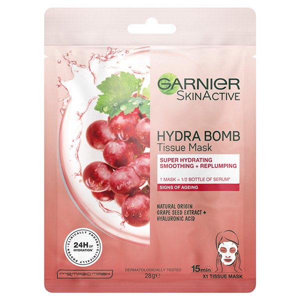 Garnier Hydrabomb Anti-Ageing Tissue Mask